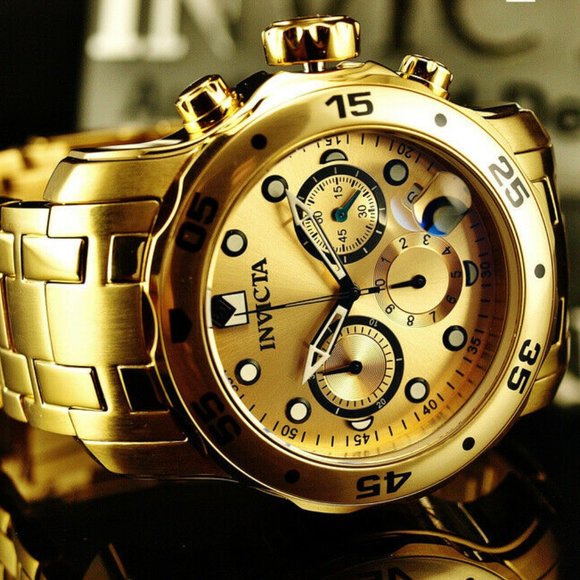 18kt Gold Pro Diver 48mm Men's Watch - Picture 1 of 5